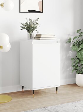 VidaXL Dressoir 40x35x70 cm bewerkt hout wit