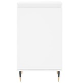 VidaXL Dressoir 40x35x70 cm bewerkt hout wit