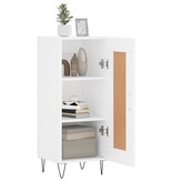 VidaXL Dressoir 34,5x34x90 cm bewerkt hout wit