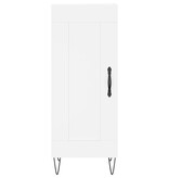 VidaXL Dressoir 34,5x34x90 cm bewerkt hout wit