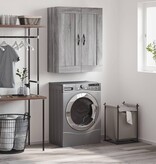 VidaXL Wandkast 69,5x34x90 cm bewerkt hout grijs sonoma eikenkleurig