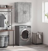 VidaXL Wandkast 69,5x34x90 cm bewerkt hout betongrijs