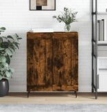 VidaXL Dressoir 69,5x34x90 cm bewerkt hout gerookt eikenkleurig