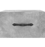 VidaXL Nachtkastje wandgemonteerd 35x35x20 cm betongrijs
