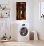 VidaXL Hangkast 34,5x34x90 cm gerookt eikenkleurig