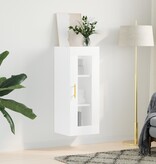 VidaXL Hangkast 34,5x34x90 cm wit