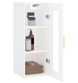 VidaXL Hangkast 34,5x34x90 cm wit