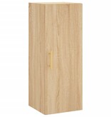VidaXL Hangkast 34,5x34x90 cm sonoma eikenkleurig