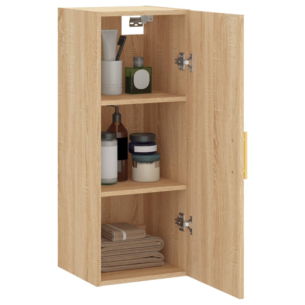 VidaXL Hangkast 34,5x34x90 cm sonoma eikenkleurig
