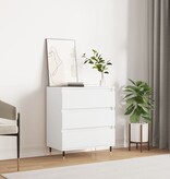 VidaXL Dressoir 60x35x70 cm bewerkt hout wit