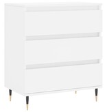VidaXL Dressoir 60x35x70 cm bewerkt hout wit