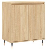 VidaXL Dressoir 60x35x70 cm bewerkt hout sonoma eikenkleurig