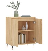 VidaXL Dressoir 60x35x70 cm bewerkt hout sonoma eikenkleurig