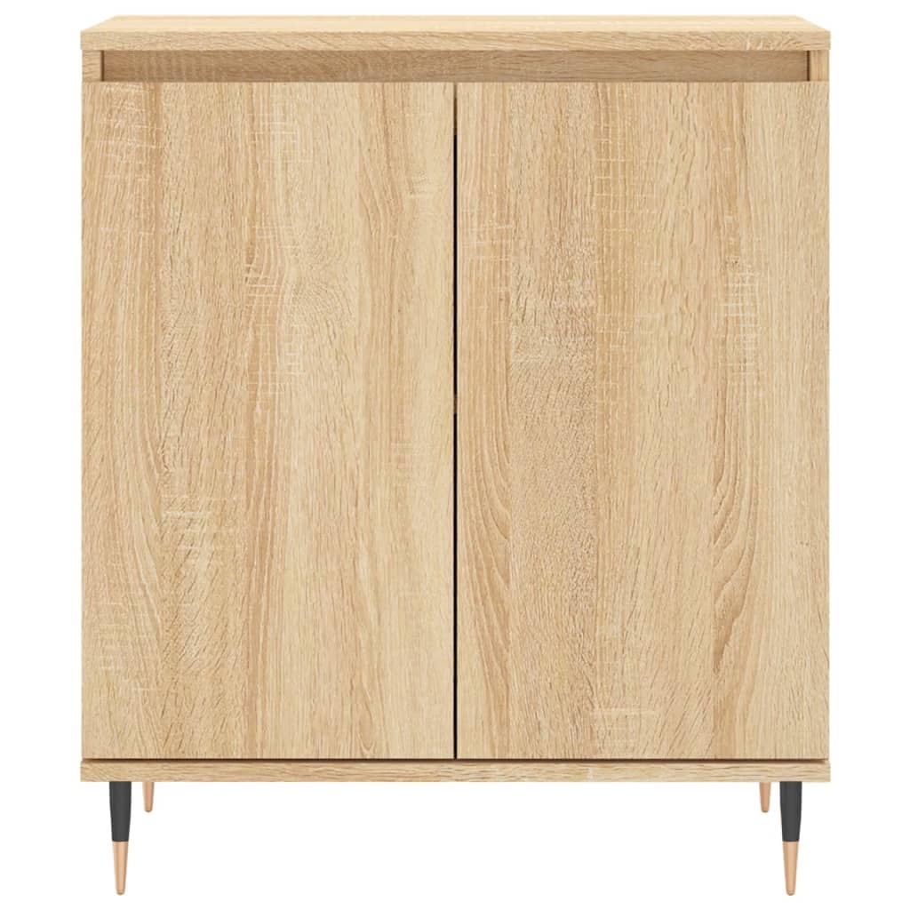 VidaXL Dressoir 60x35x70 cm bewerkt hout sonoma eikenkleurig