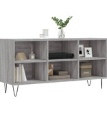 VidaXL Tv-meubel 103,5x30x50 cm bewerkt hout grijs sonoma eikenkleurig