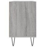 VidaXL Tv-meubel 103,5x30x50 cm bewerkt hout grijs sonoma eikenkleurig
