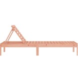 VidaXL Ligbedden 2 st 199,5x60x74 cm massief douglashout