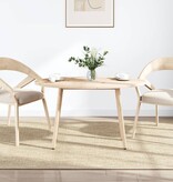 VidaXL Tafelblad ovaal 100x50x2,5 cm massief grenenhout