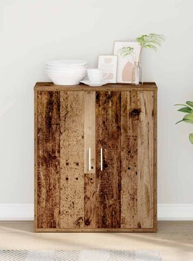 VidaXL Dressoir Oud Hout 60x31x70 cm Engineered Wood