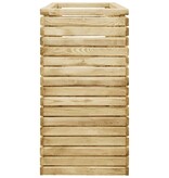 VidaXL Plantenbak verhoogd 100x50x100 cm geïmpregneerd grenenhout