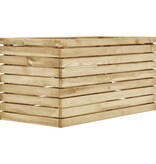 VidaXL Plantenbak verhoogd 100x50x50 cm geïmpregneerd grenenhout