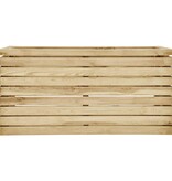 VidaXL Plantenbak verhoogd 100x50x50 cm geïmpregneerd grenenhout