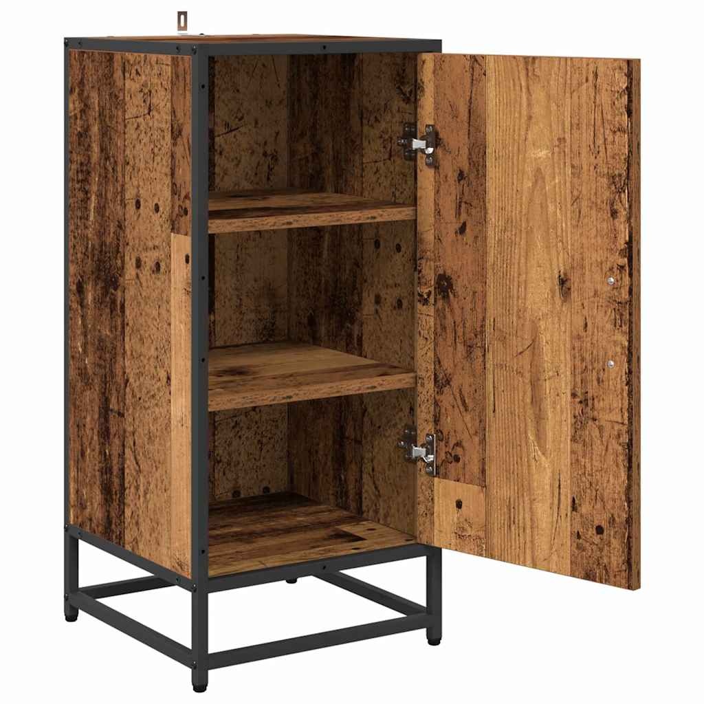 VidaXL Dressoir Oud hout 35 x 35,5 x 76 cm Bewerkt hout