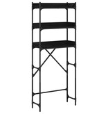 VidaXL Wasmachineplank met plank 67 x 25 x 163 cm Bewerkt hout