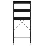 VidaXL Wasmachineplank met plank 67 x 25 x 163 cm Bewerkt hout