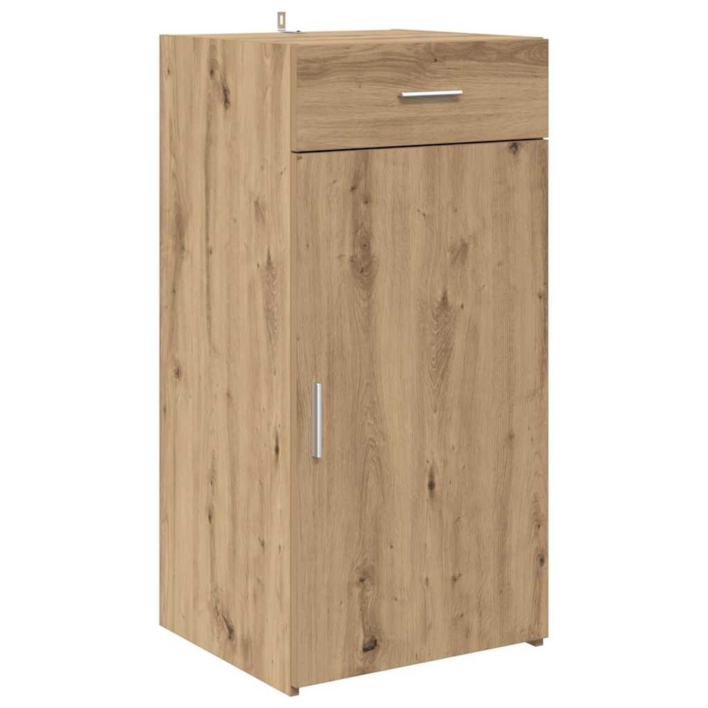 VidaXL Dressoir artisanaal eikenkleurig 42,5 x 40 x 93 cm Bewerkt hout