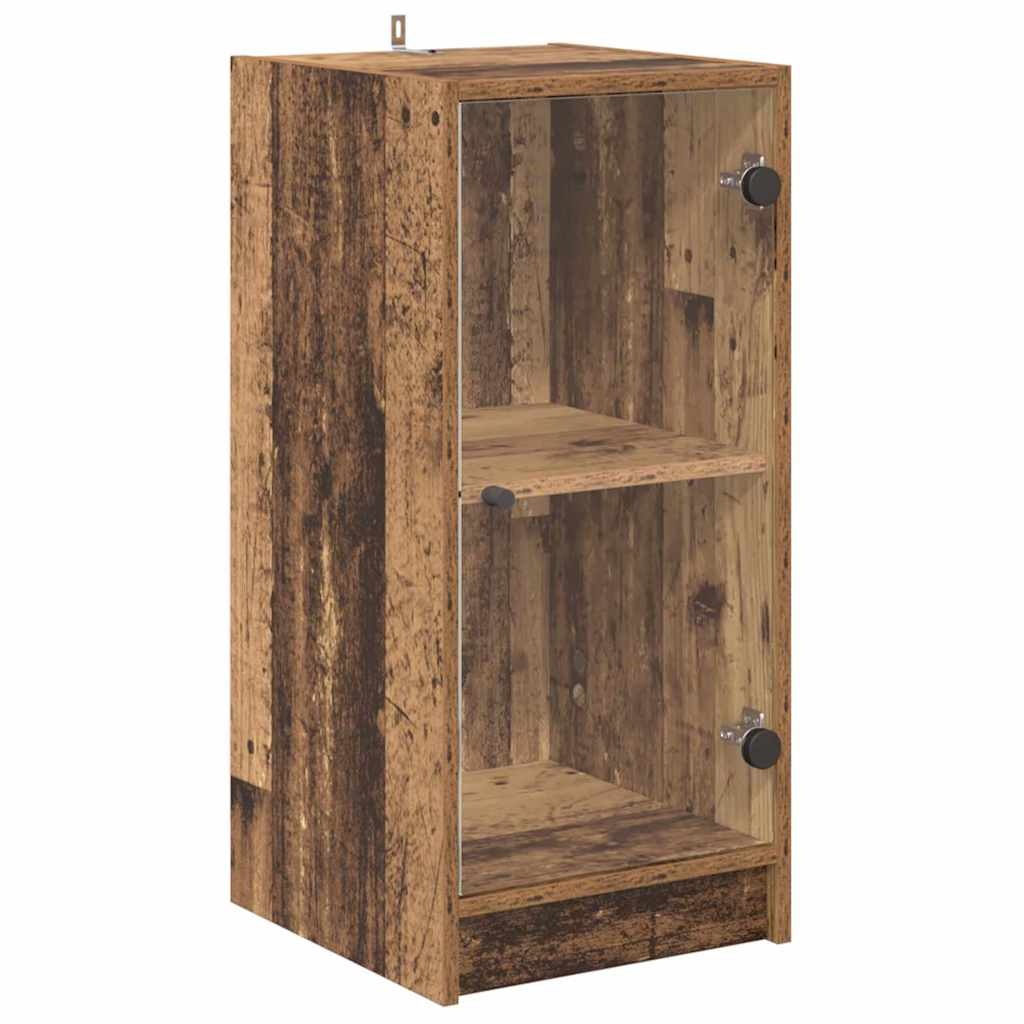 VidaXL Dressoir Oud hout 35 x 37 x 76 cm Bewerkt hout