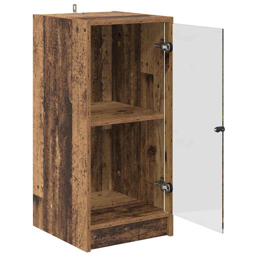 VidaXL Dressoir Oud hout 35 x 37 x 76 cm Bewerkt hout