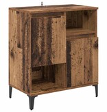 VidaXL Dressoir Oud hout 60 x 35 x 70 cm Bewerkt hout