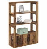 VidaXL Dressoir Oud hout 30 x 80 x 119,5 cm Bewerkt hout