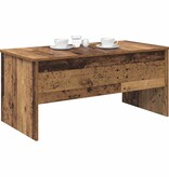 VidaXL Salontafel Oud hout 102 x 50,5 x 46,5 cm Bewerkt hout