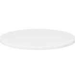 VidaXL Tafelblad Hoogglans wit 40 x 40 x 1.5 cm Bewerkt hout