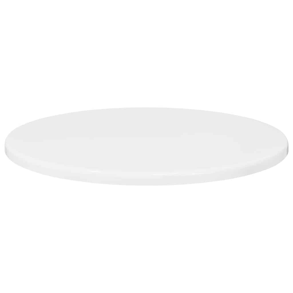 VidaXL Tafelblad Hoogglans wit 40 x 40 x 1.5 cm Bewerkt hout