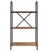 VidaXL Boekenkast Oud hout 60 x 30 x 109 cm Bewerkt hout