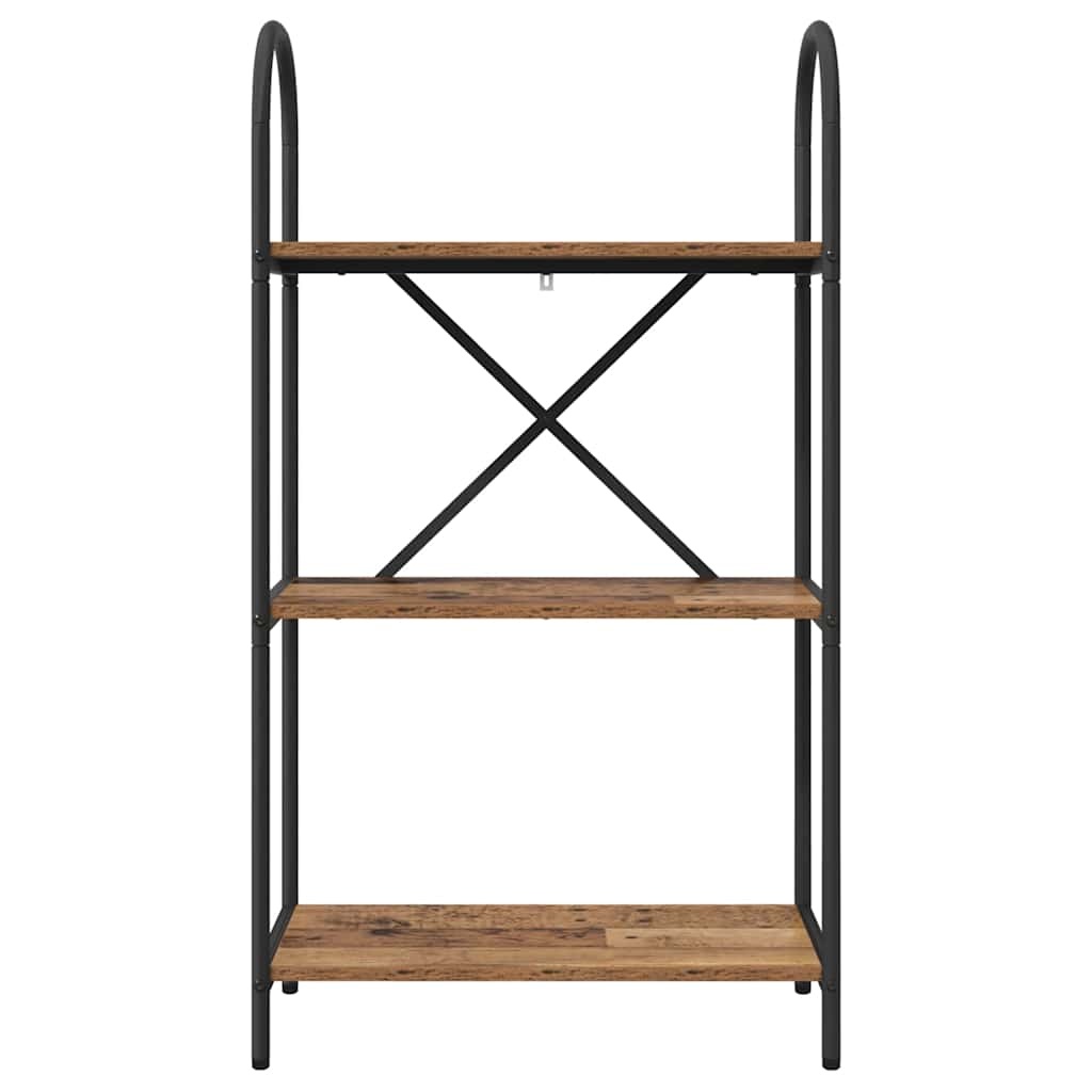 VidaXL Boekenkast Oud hout 60 x 30 x 109 cm Bewerkt hout