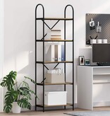 VidaXL Boekenkast artisanaal eikenkleurig 60 x 30 x 183 cm