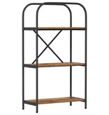 VidaXL Boekenkast Oud hout 60 x 30 x 109 cm Bewerkt hout