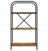 VidaXL Boekenkast Oud hout 60 x 30 x 109 cm Bewerkt hout