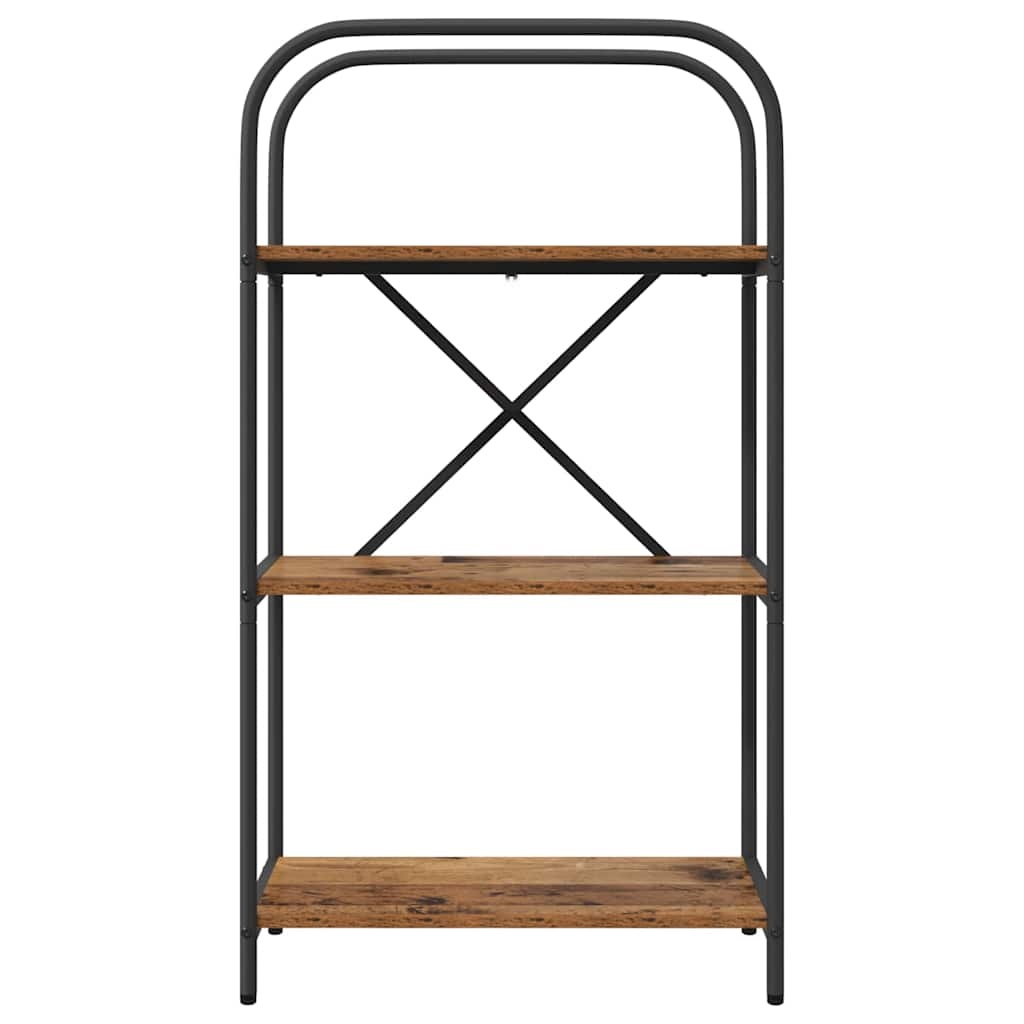 VidaXL Boekenkast Oud hout 60 x 30 x 109 cm Bewerkt hout
