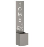 VidaXL Tuin Privacy Screen Fretwerk Roestig 32 x 140 cm Cortenstaal