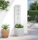 VidaXL Tuin Privacy Screen Zilver 32 x 140 cm Gegalvaniseerd staal