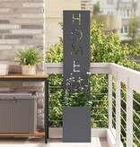 VidaXL Tuin Privacy Screen Antraciet 32 x 140 cm Koudgewalst staal