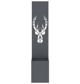 VidaXL Tuin Privacy Screen Antraciet 32 x 140 cm Koudgewalst staal