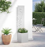 VidaXL Tuin Privacy Screen Zilver 32 x 140 cm Gegalvaniseerd staal