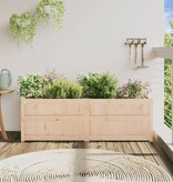 VidaXL Plantenbak 150x50x50 cm massief grenenhout