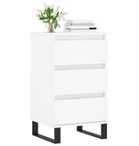 VidaXL Dressoir 40x35x70 cm bewerkt hout wit